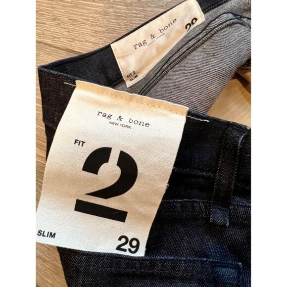 RAG & BONE Fit 2 Slim Jeans Men pants size 29 - Picture 11 of 11